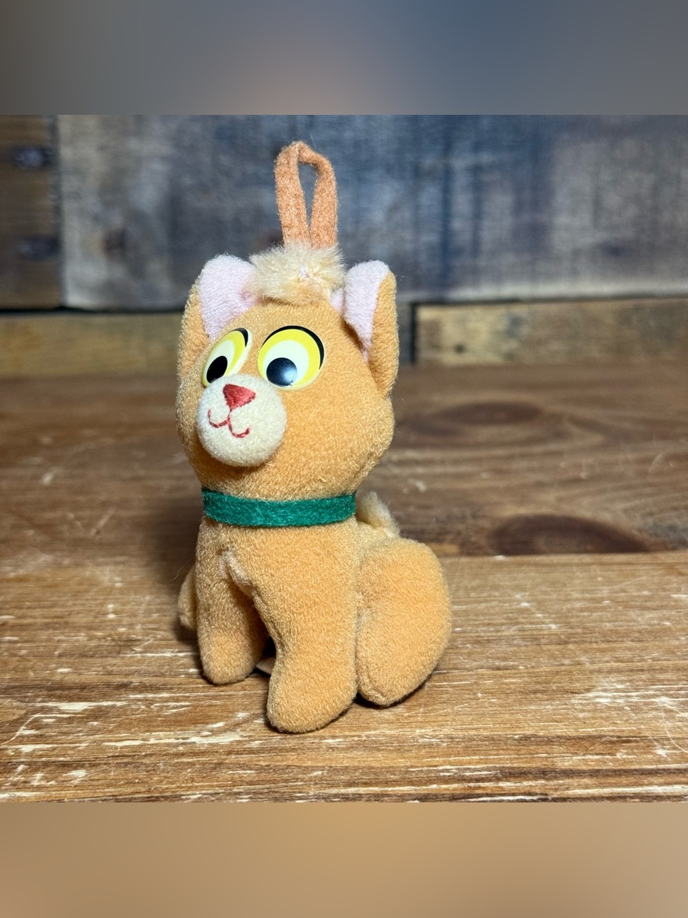 Disney Oliver and Company Cat 1988 McDonald's Vintage Plush‎ Christmas Ornament